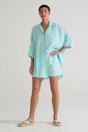 PJ Short Organic Poplin