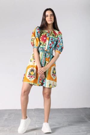 Patchwork Skyla Dress