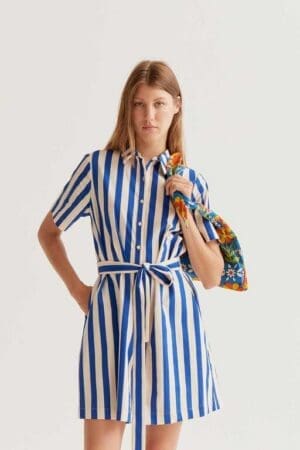 Bamboo Blue Dress
