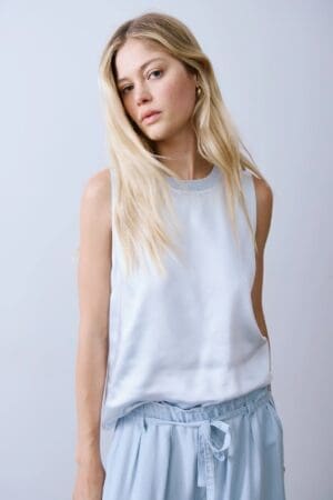 Kinsley Top - Ice Blue