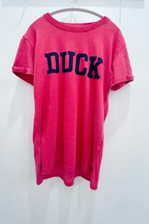 "Duck" Vintage  Red Boyfriend SS