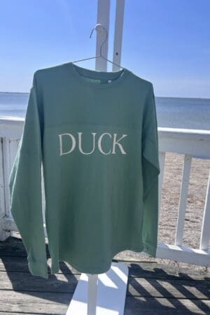"Duck" Big Shirt Sage